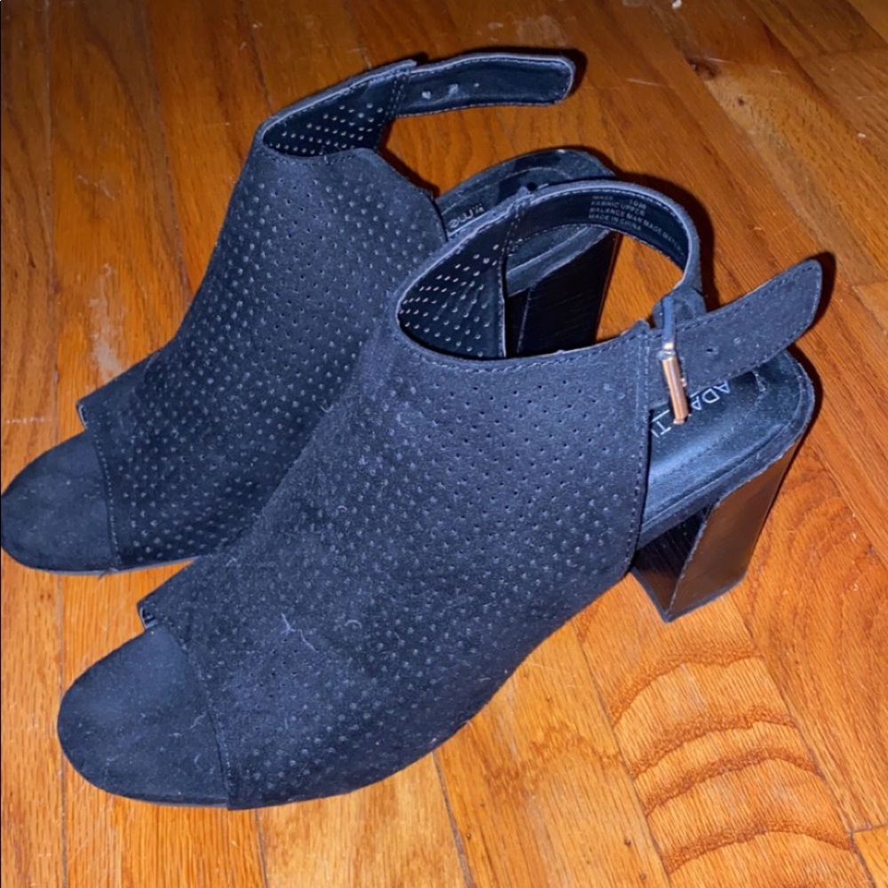 black heels